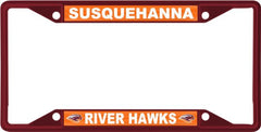 Susquehanna University River Hawks License Plate Frame