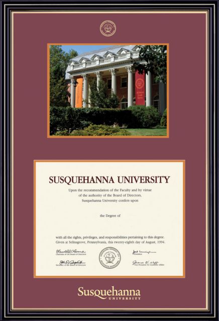 Susquehanna University 8.5x11 Prestige Diploma Frame