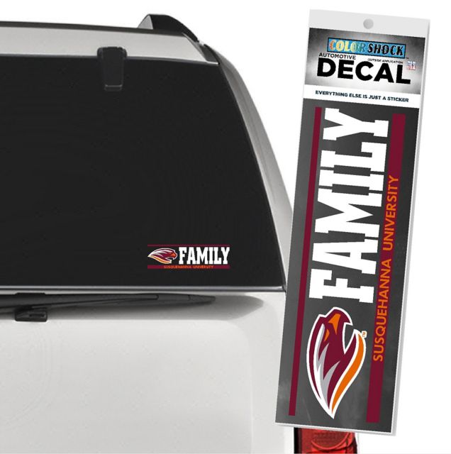 Susquehanna University Mascor Family Decal
