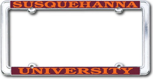 Susquehanna University Thin Rim Licence Plate Frame